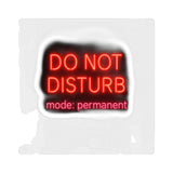 Do Not Disturb Mode Permanent — Sticker