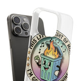 Dumpster Fire — Snap Phone Case