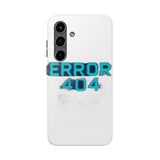 Error 404 Motivation Not Found — Tough Phone Case
