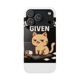 Zero Fluffs Given — Snap Phone Case