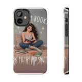 I like my books color — Tough Phone Case