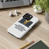 I Survived Another Meeting — Tough Phone Case