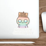 Mentally Checked Out — Sticker