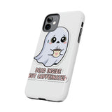 Dead Inside But Caffeinated — Tough Phone Case