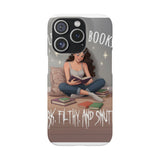 I like my books color — Snap Phone Case