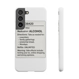 RX Prescription Alcohol — Snap Phone Case