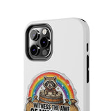 Racoon Tism — Tough Phone Case