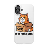 If It Fits I Sits — Snap Phone Case