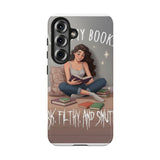 I like my books — Tough Phone Case