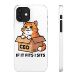If It Fits I Sits — Snap Phone Case