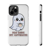 Dead Inside But Caffeinated — Tough Phone Case