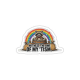 Racoon Tism — Sticker