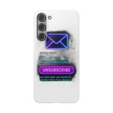 Unsubscribe From Adulting — Snap Phone Case