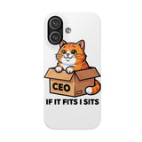 If It Fits I Sits — Snap Phone Case