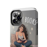 I like my books color — Tough Phone Case
