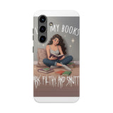 I like my books color — Tough Phone Case