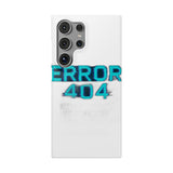 Error 404 Motivation Not Found — Snap Phone Case