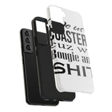 Bougie and Shit — Tough Phone Case
