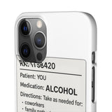 RX Prescription Alcohol — Snap Phone Case
