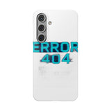 Error 404 Motivation Not Found — Snap Phone Case