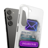 Unsubscribe From Adulting — Snap Phone Case
