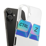 Ctrl Z My Entire Life — Snap Phone Case