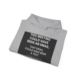 This Meeting Could Have Been Nothing — Hoodie