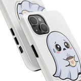 Dead Inside But Caffeinated — Tough Phone Case