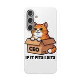 If It Fits I Sits — Snap Phone Case