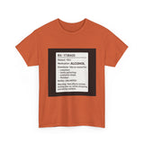 RX Prescription Alcohol — Tshirt