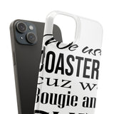 Bougie and Shit — Snap Phone Case
