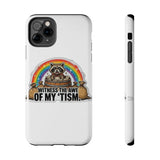 Racoon Tism — Tough Phone Case