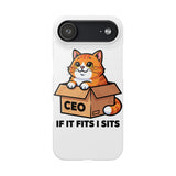 If It Fits I Sits — Snap Phone Case