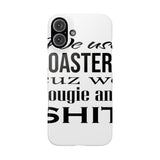 Bougie and Shit — Snap Phone Case