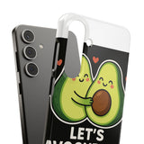 Lets Avocuddle — Snap Phone Case