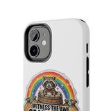 Racoon Tism — Tough Phone Case