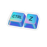 Ctrl Z My Entire Life — Sticker
