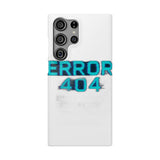 Error 404 Motivation Not Found — Snap Phone Case
