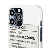 RX Prescription Alcohol — Snap Phone Case
