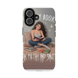 I like my books color — Tough Phone Case