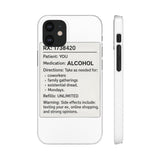 RX Prescription Alcohol — Snap Phone Case